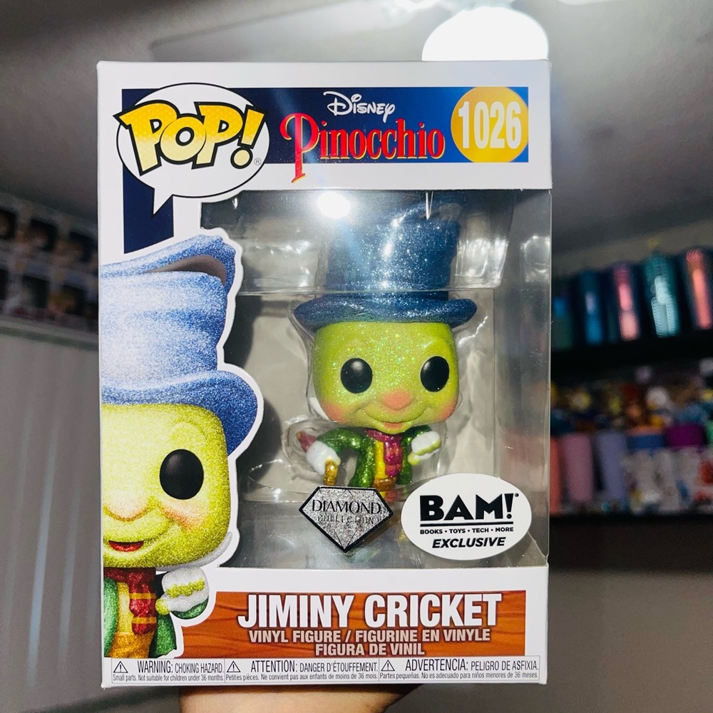 Jiminy Cricket funko pop Diamond